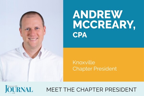 Meet the Chapter President: Andrew McCreary, CPA