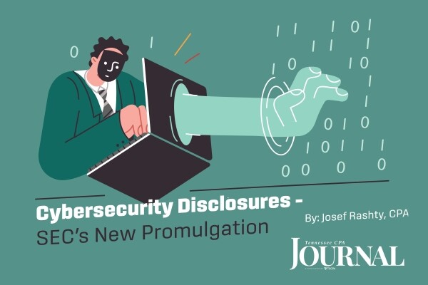 cybersecurity disclosures - SEC's new promulgation