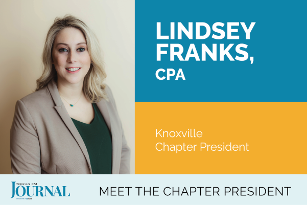 Meet the Chapter President: Lindsey Franks, CPA
