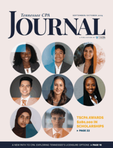 September/October 2025 Tennessee CPA Journal